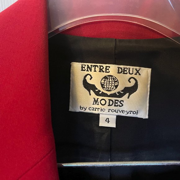 Very sexy, classy EntreDeuxModes by Carrie Rouveyrol, skirt/jacket Sz4 - Picture 2 of 6